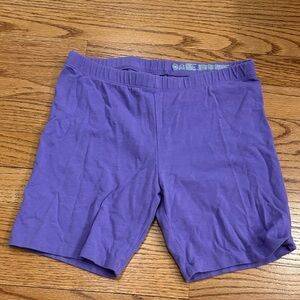 🌖Wonder nation purple bike playground shorts large 10/12